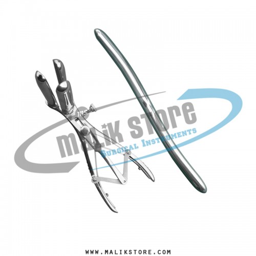 Hegar uterine dilator, 11-12, mathieu speculum